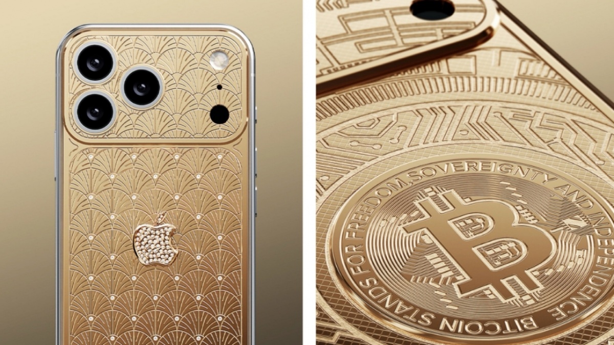 Caviar Rilis iPhone 17 Pro Bitcoin Edition Berlapis Emas, Harga Tembus Rp 1,1 Miliar