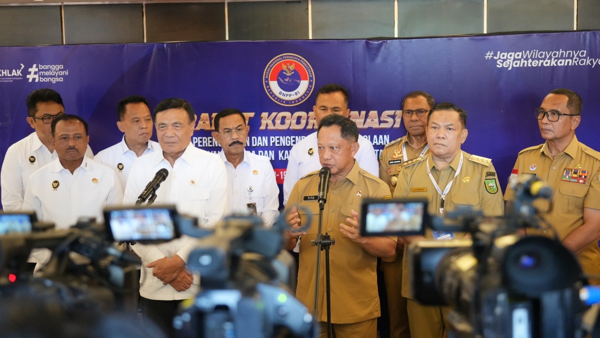 Menko Polkam dan Mendagri Pimpin Rakorendal BNPP, Wajah Perbatasan RI Siap Dirombak Total