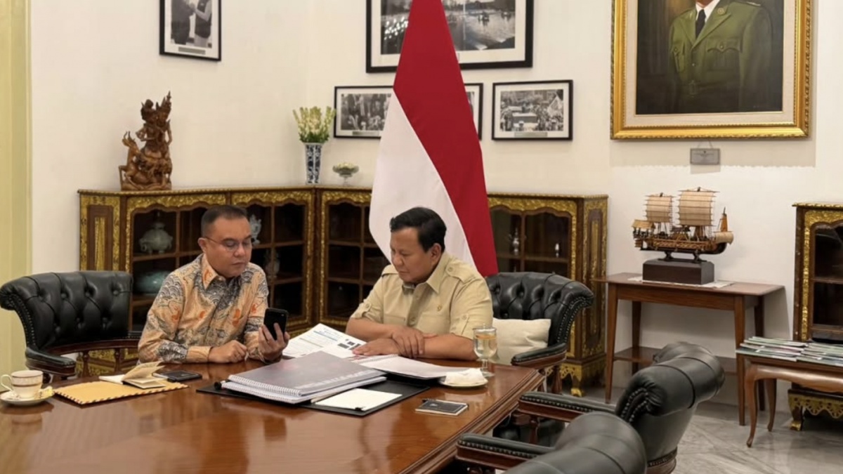Hasil Pertemuan Empat Mata Prabowo - Dasco: Genjot Ekonomi 8 Persen