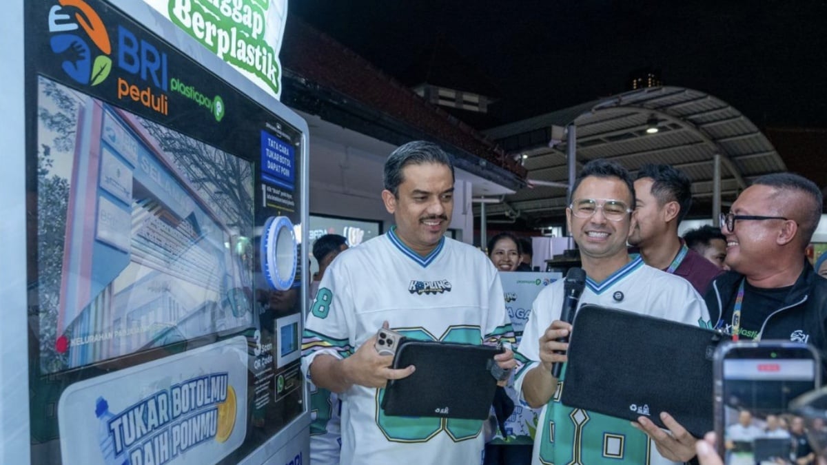 Inovasi Digital BRI Peduli: Mesin RVM Sulap Sampah Plastik Jadi Saldo