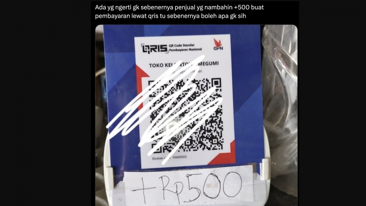 Viral Biaya Tambahan QRIS Rp500: BI Melarang, Pelaku Bisa Di-Blacklist