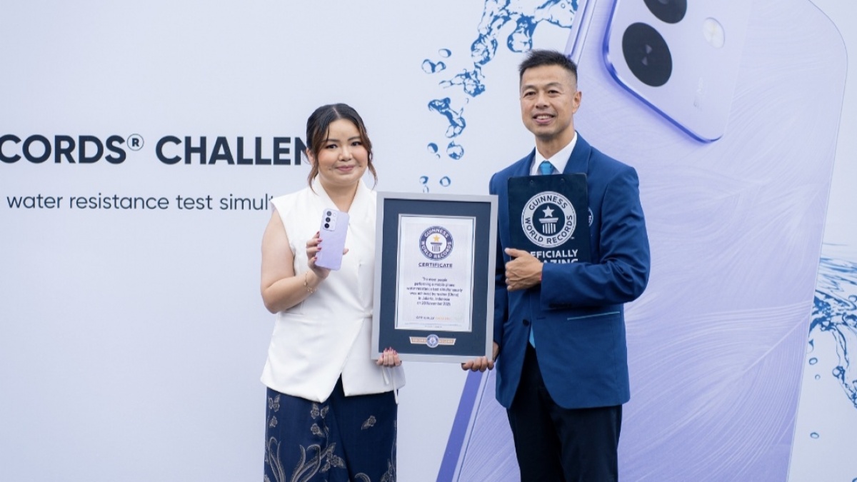 realme C85 Series Pecahkan Rekor Dunia Berkat Teknologi IP69 Pro: 280 Orang Tenggelamkan Ponsel