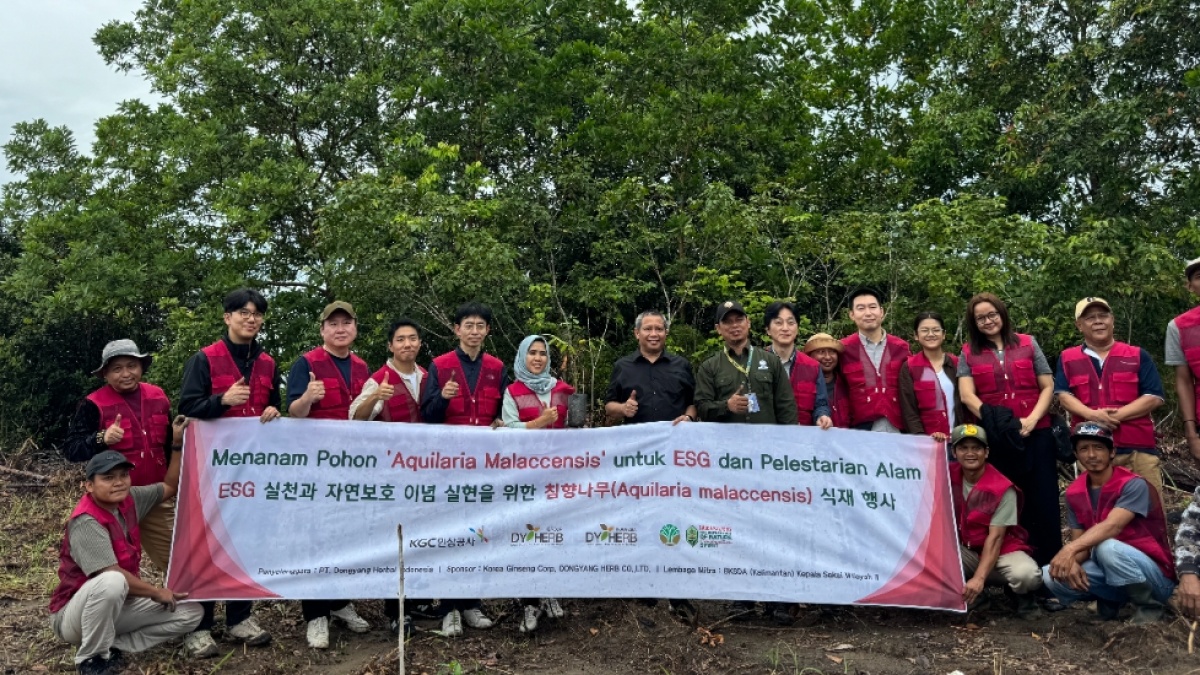Program Penanaman 1.000 Pohon Gaharu Dorong Ekosistem Industri Berbasis Keberlanjutan