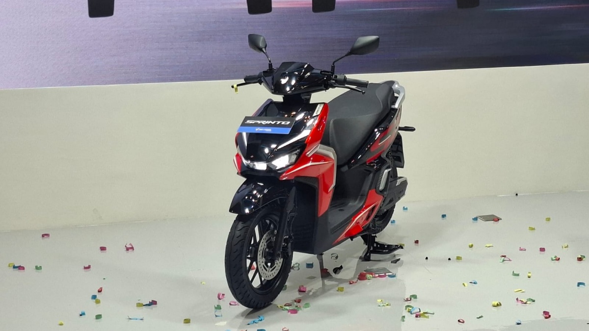 eMotor Sprinto Resmi Meluncur di GJAW 2025, Jarak Tempuh Tembus 110 Km