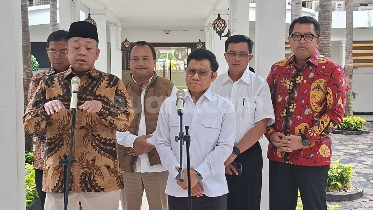 Cak Imin Bicara soal Isu Pemakzulan di PBNU Usai Rapat, Nusron Wahid: Doakan Badai Cepat Berlalu