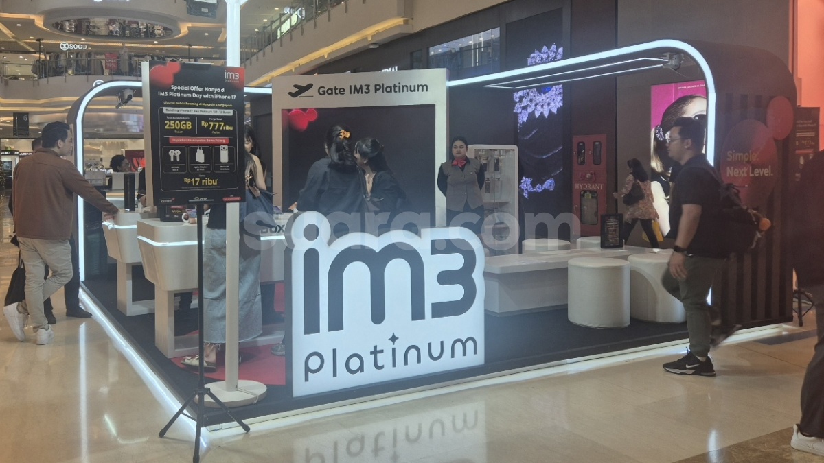 IM3 Platinum Targetkan 1,5 Juta Lebih Pelanggan, Gandeng iPhone 17 Hadirkan Liburan Bebas Roaming