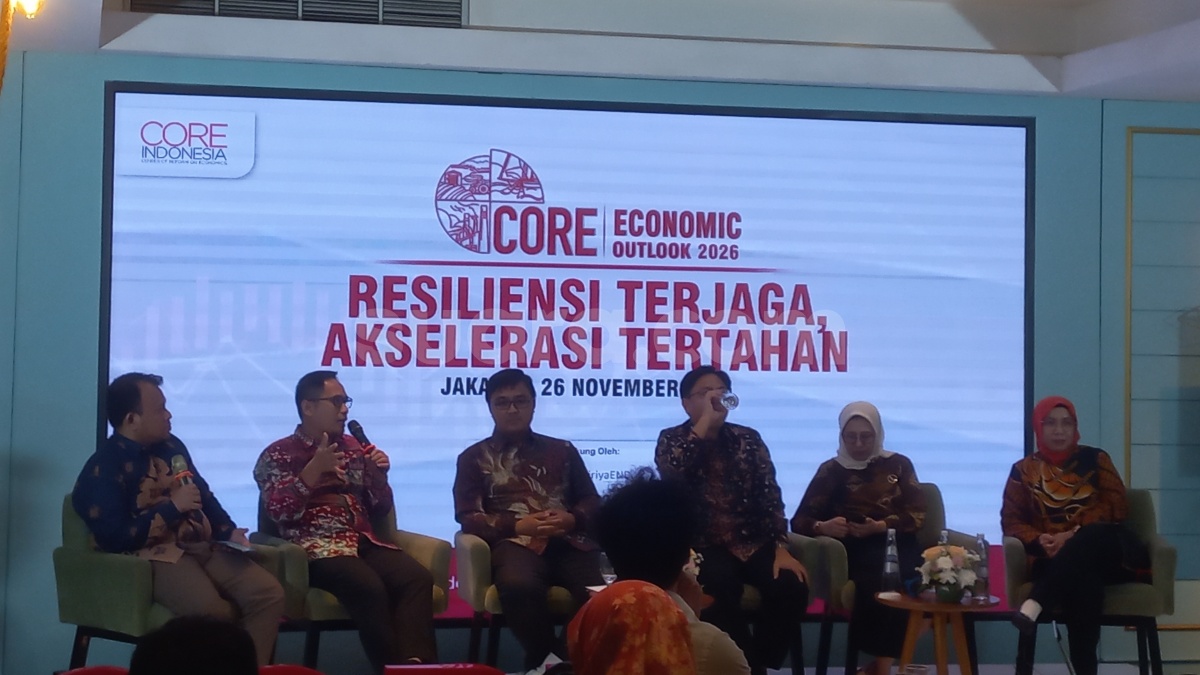 CORE: Ekonomi Indonesia 2026 Resilien, Tapi Akselerasi Tertahan