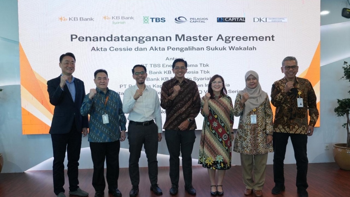 KB Bank Perkokoh Kualitas Aset melalui Kerja Sama Sukuk dengan TBS Energi Utama