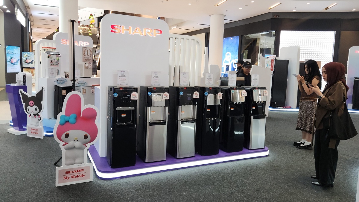 Sharp Bawa Hello Kitty dan Kuromi ke Empat Kota! Intip Kemeriahan Roadshow Teknologi Ala Jepang