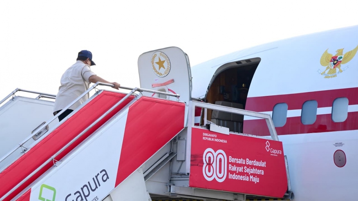 Tinjau Langsung Kondisi Terdampak Bencana, Prabowo Bertolak ke Sumatra Pagi Ini
