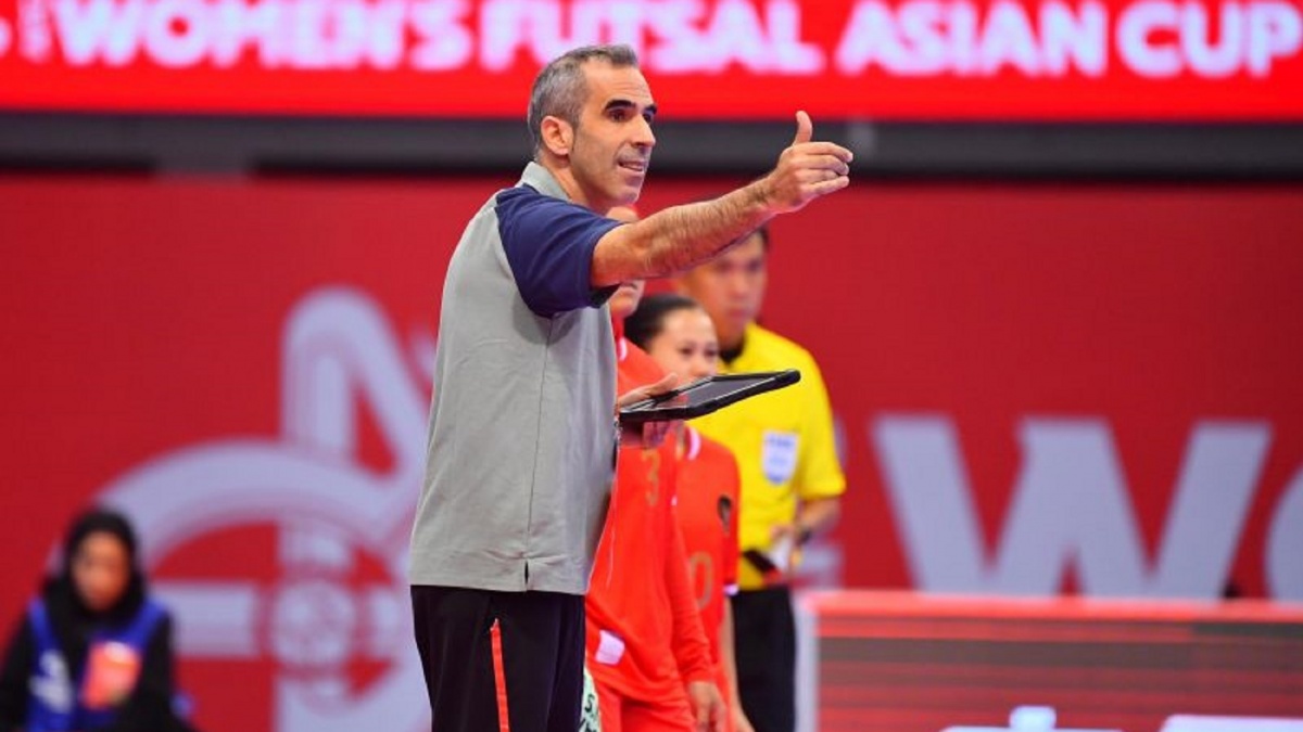 Luis Estrela Minta Timnas Futsal Putri Bangkit usai Tumbang dari Thailand