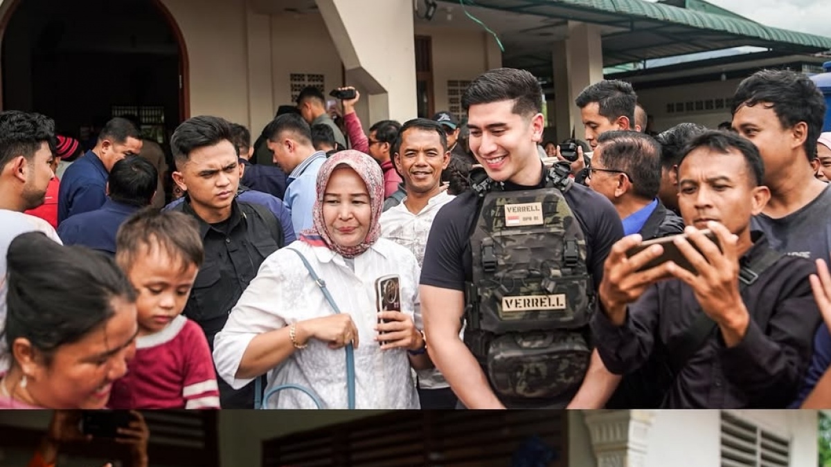 Verrell Bramasta Jawab Tuduhan Pakai Rompi Anti Peluru di Lokasi Bencana, Ternyata Isinya Uang Tunai