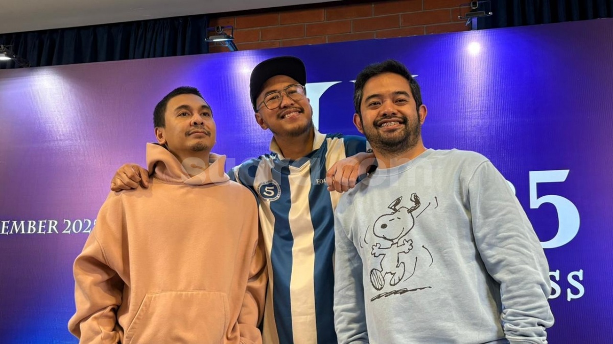 Momen Kocak Saat Konferensi Pers, Raditya Dika Tak Tahu Kapan The Founder5 Vol.2 Digelar