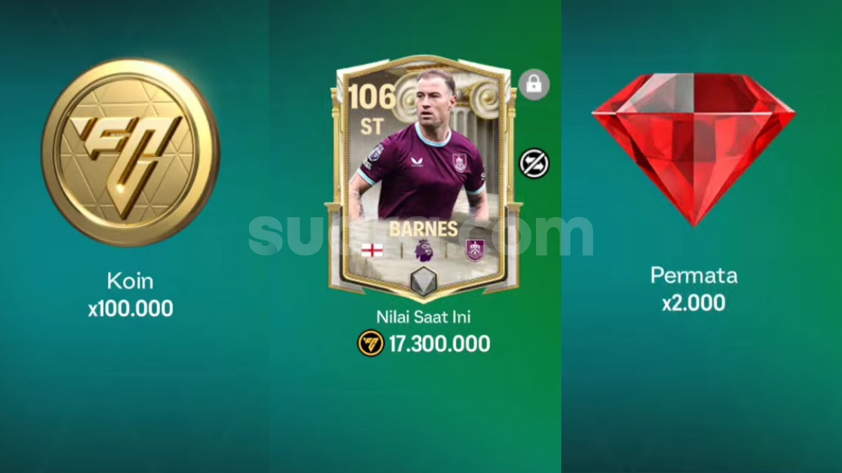 17 Kode Redeem FC Mobile Terbaru 3 Desember 2025, Klaim Pemain 106 dan 100 Ribu Koin