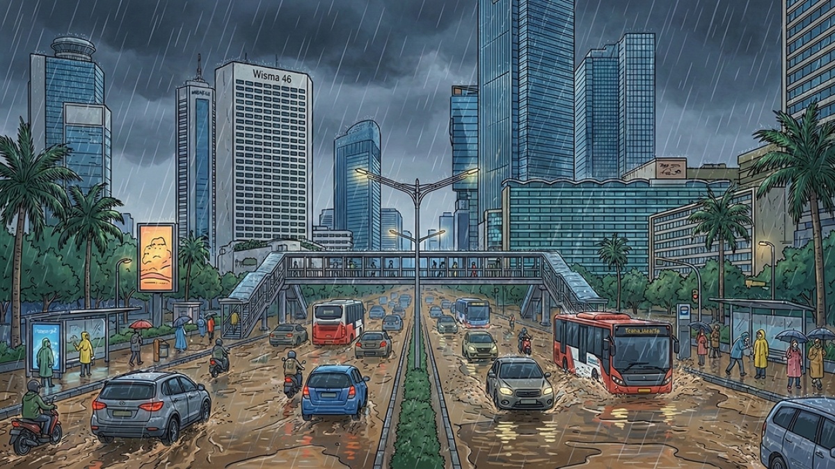 Jakarta di Bawah Tekanan Cuaca Ekstrem: Seberapa Siap Kita?