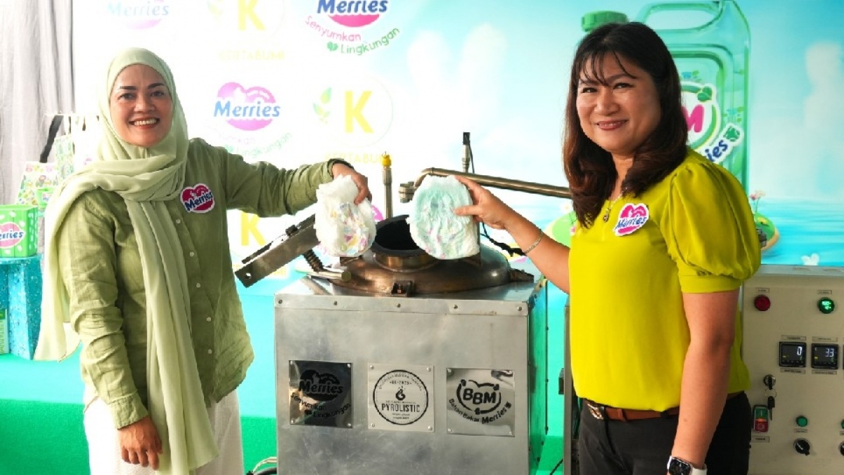 Keren! Popok Bekas Pakai Disulap Jadi BBM, Pakai Teknologi Pirolisis yang Revolusioner