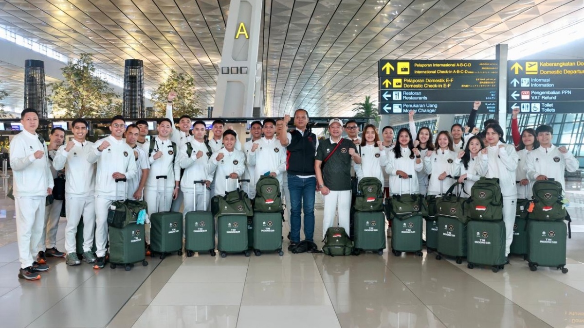Tim Bulutangkis Indonesia Terbang ke Thailand, Siap Tempur di SEA Games 2025