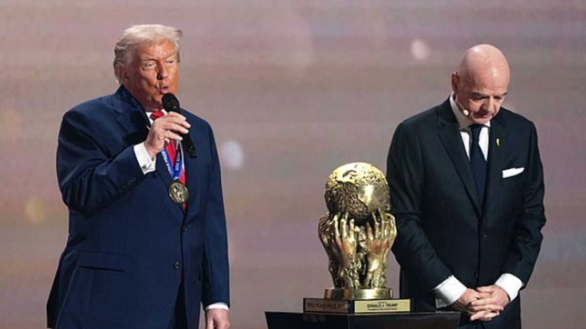 Viral Gestur Pelayan Infantino kepada Donald Trump di Drawing Piala Dunia 2026