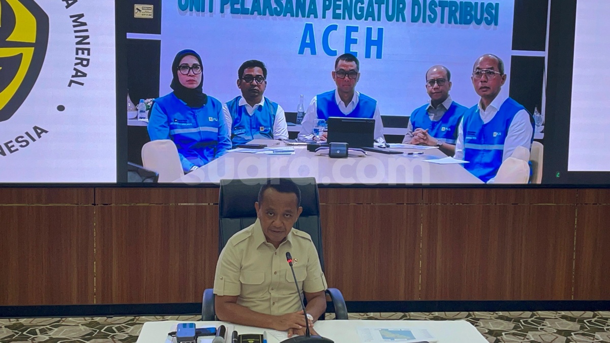 Salah Prediksi, Bahlil Ungkap Biang Kerok Listrik di Aceh Belum Pulih Seluruhnya