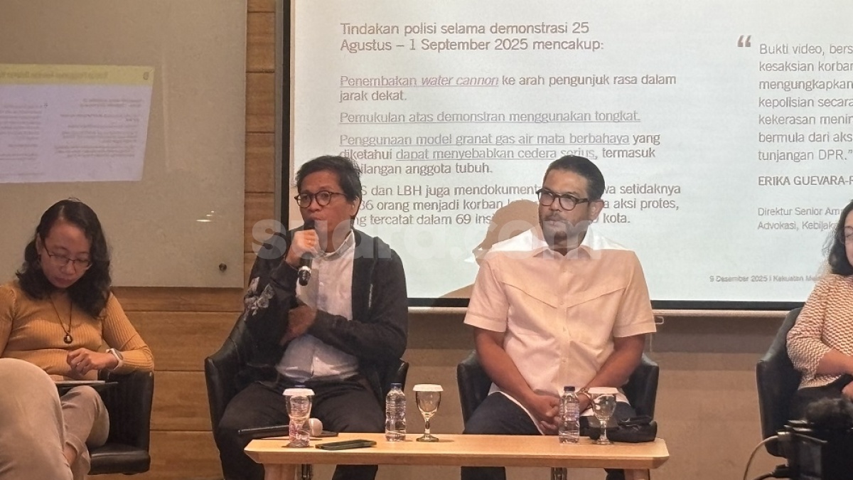 Amnesty International Beberkan 36 Video Kekerasan Polisi di Demo Agustus Lalu