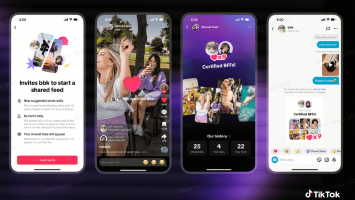 TikTok Hadirkan Fitur Shared Feed untuk Tingkatkan Interaksi Pengguna