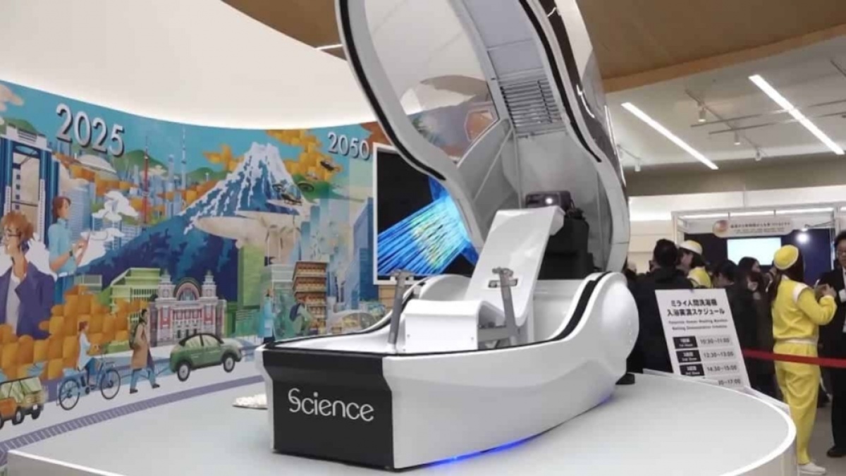 Mirai Human Washing Machine, Inovasi Mandi Otomatis dengan Harga Fantastis