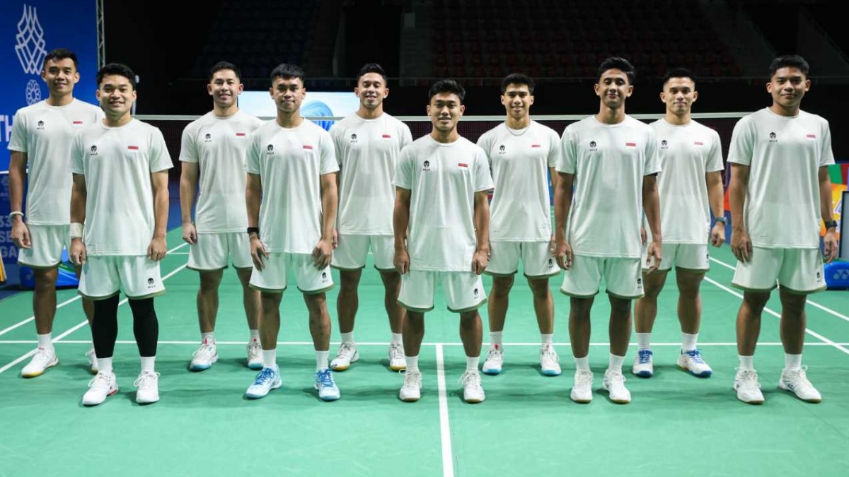 Jadwal dan Link Live Streaming Final Bulu Tangkis SEA Games 2025: Tim Putra Indonesia vs Malaysia