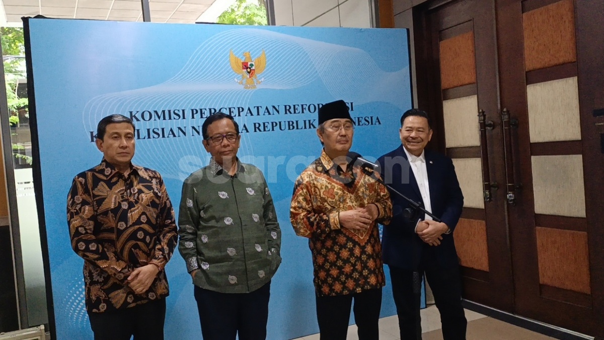 Komisi Reformasi Pertimbangkan Usulan Kapolri Dipilih Presiden Tanpa Persetujuan DPR