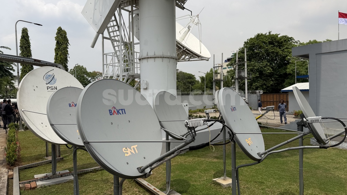 Bencana Banjir Sumatra, BAKTI Komdigi Sediakan 18 Akses Internet dari Satelit Satria-1
