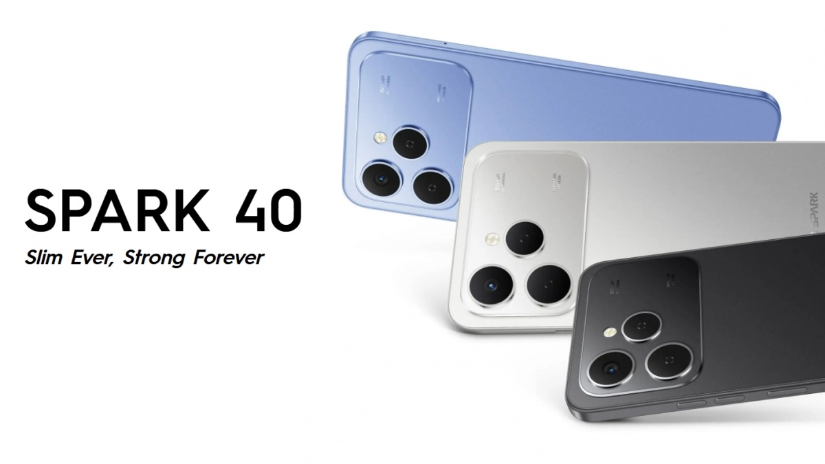 Spesifikasi Tecno Spark 40: HP Murah Mirip iPhone 17 Pro, Bodi Tipis