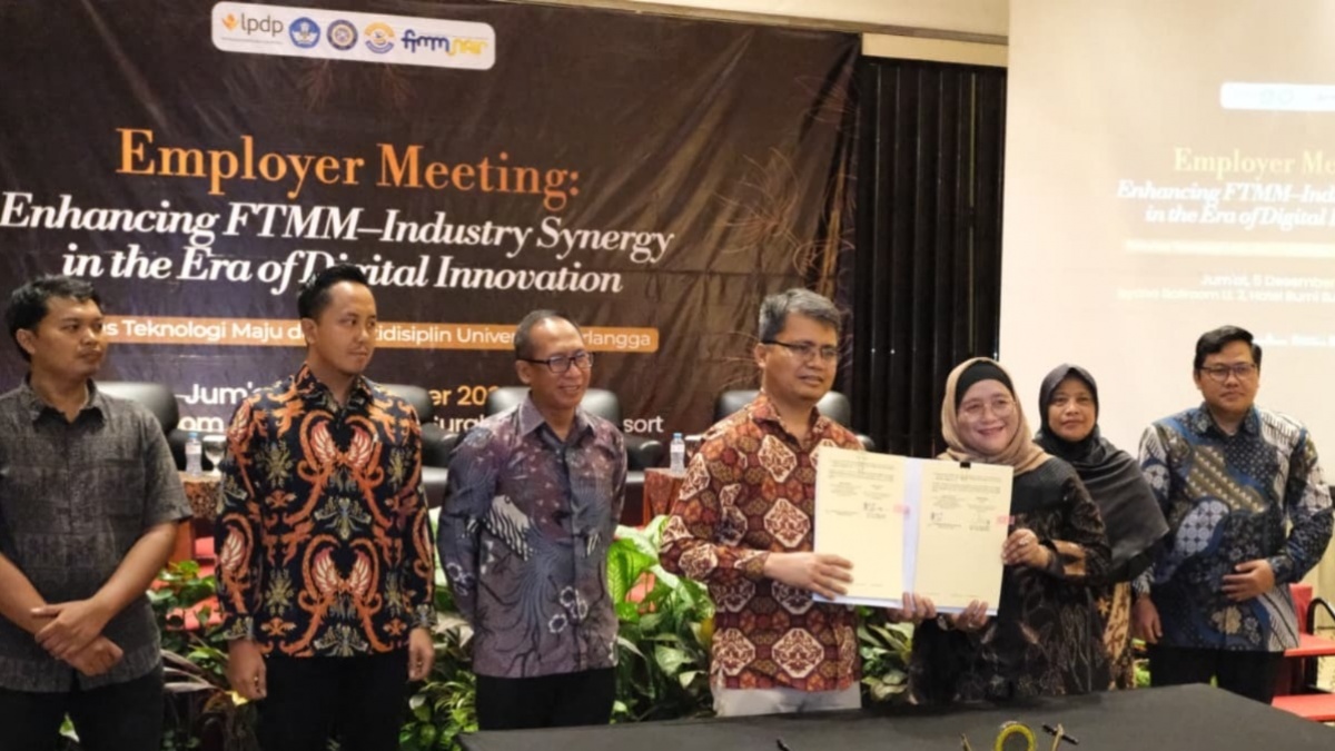 Kerja Sama Telkom dengan UNAIR: Perkuat Pengembangan AI Center of Excellence