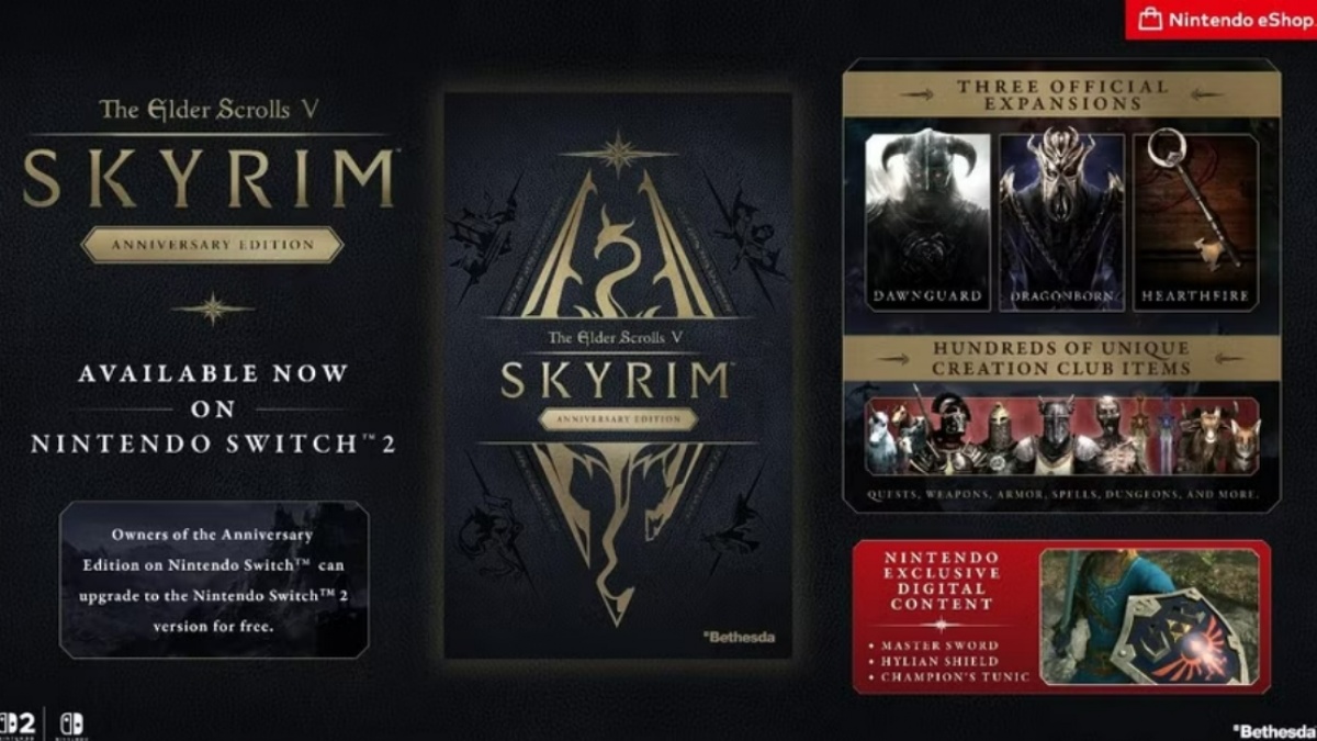 Game Skyrim Hadir di Nintendo Switch 2, Lengkap dengan Cara Upgrade Gratis
