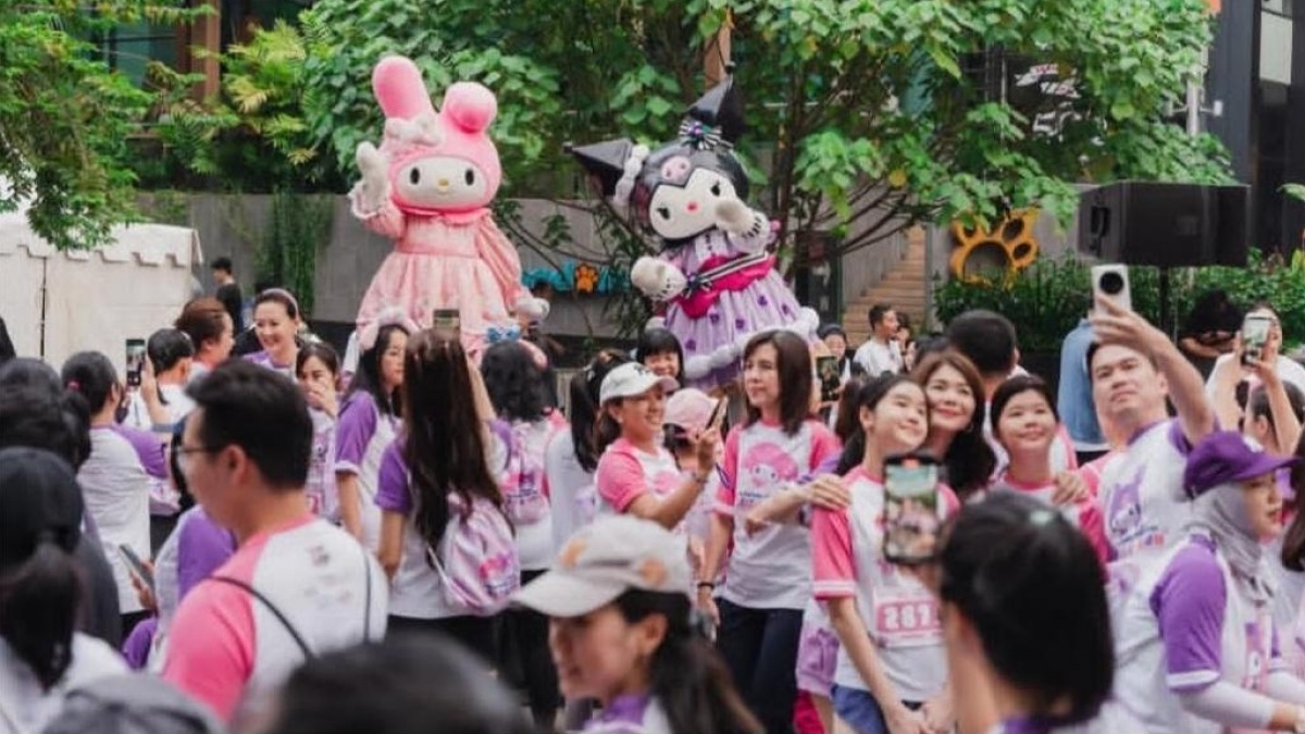 Lebih dari Sekadar Lari: Ini Dia Momen Hangat Keluarga di Acara 'My Melody & Kuromi Bestie Run'