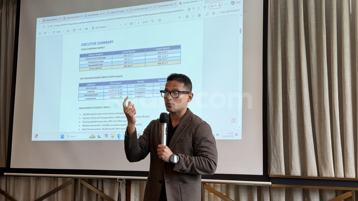 Ekonom UI Prediksi Pertumbuhan Ekonomi Indonesia Q4 Tak Capai Target Imbas Banjir Sumatra