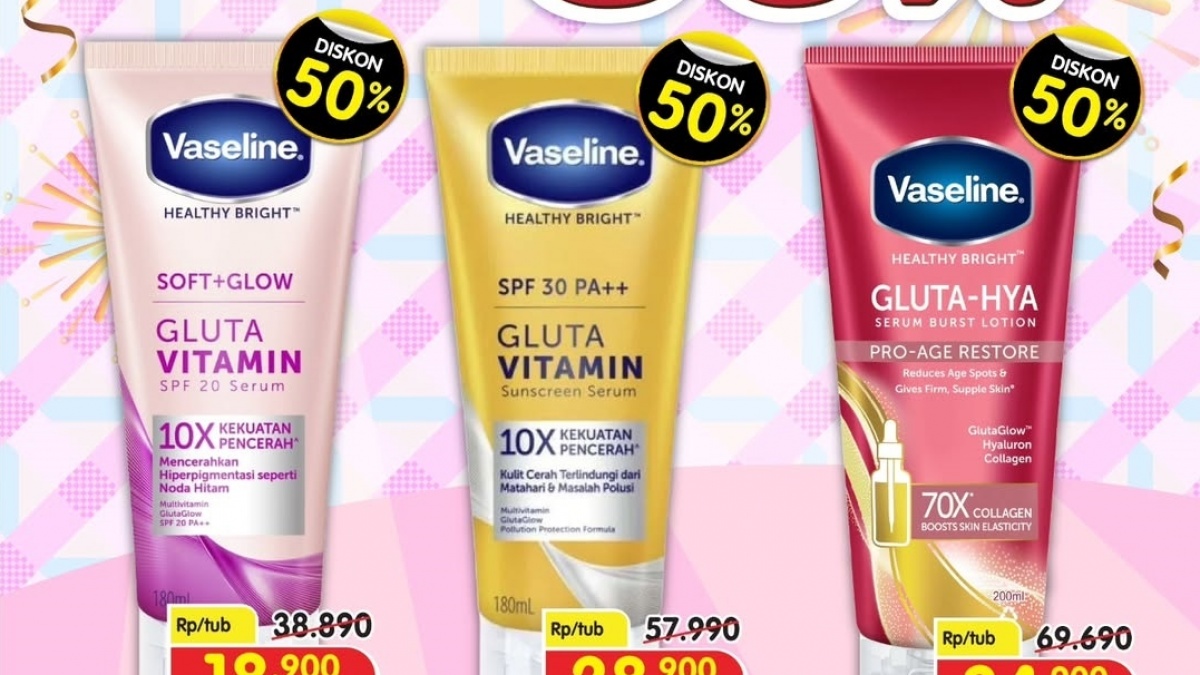 Promo 12.12 Superindo, 6 Body Lotion Pencerah Kulit Ini Diskon 50 Persen