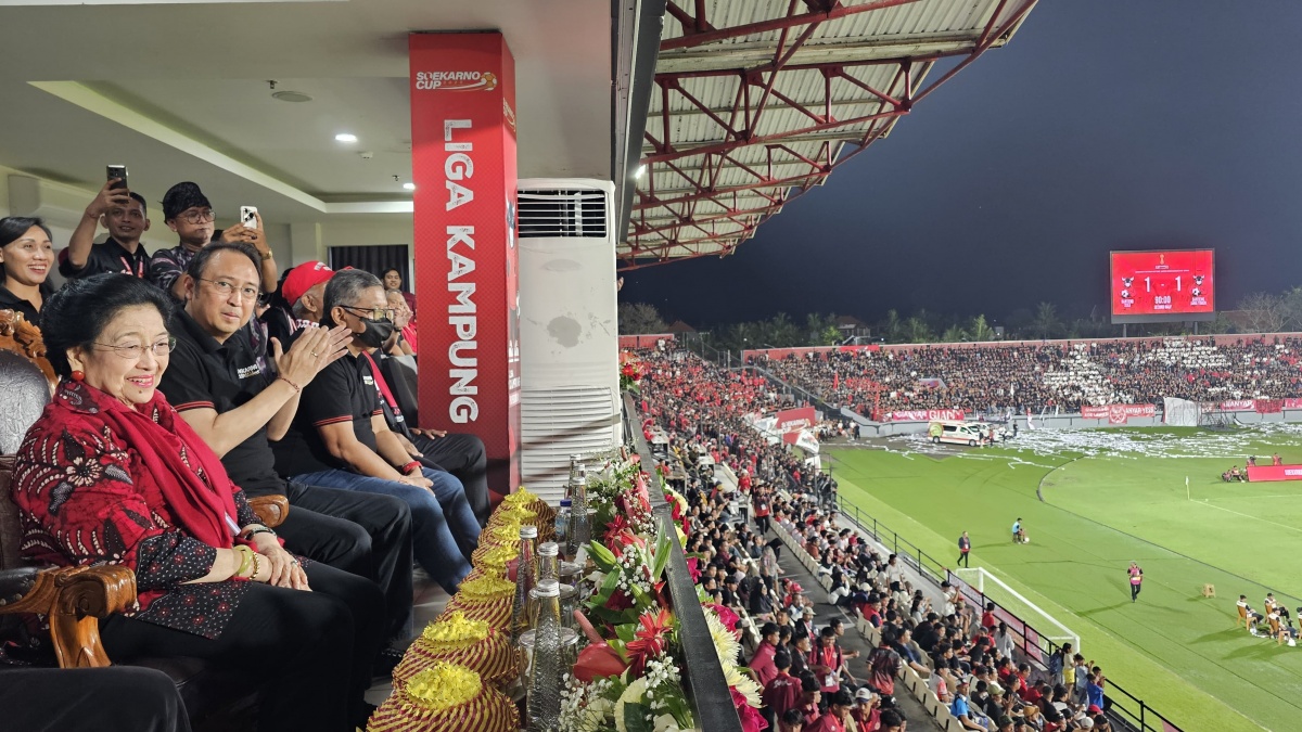 Hadiri Final Soekarno Cup 2025 di Bali, Megawati Sampaikan Pesan Anak Muda Harus Dibina