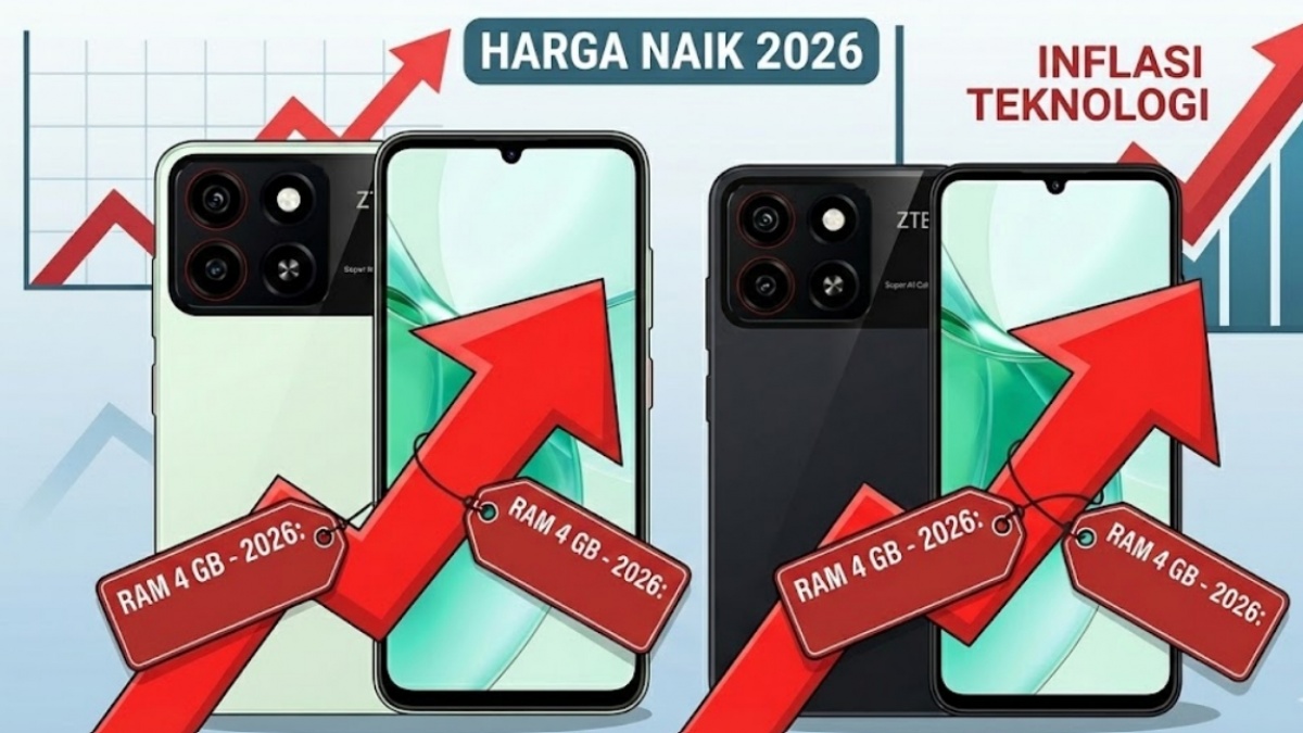 Harga Ponsel 2026 Diprediksi Lebih Mahal, RAM 4 GB Kemungkinan Kembali Populer