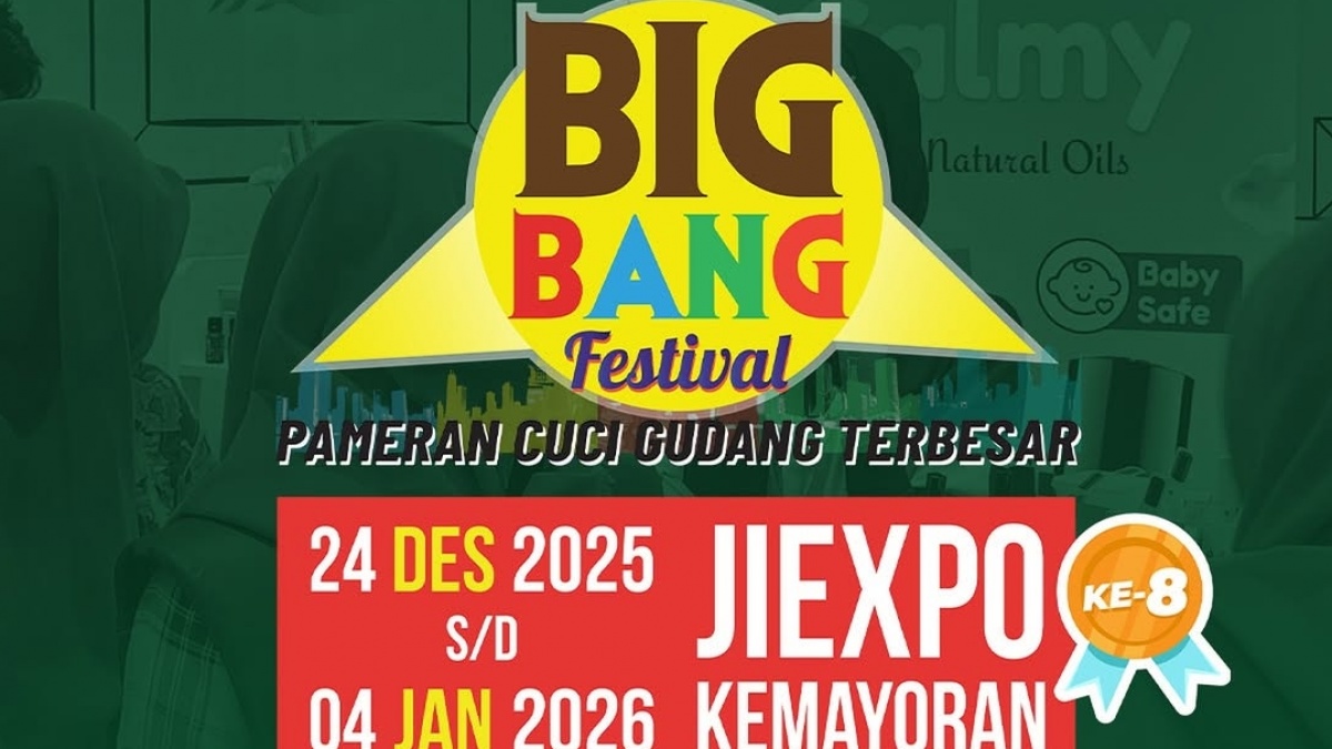 Lineup Lengkap Big Bang Festival 2025/2026 Bocor: Ada Dewa 19, Tulus, sampai Weird Genius!