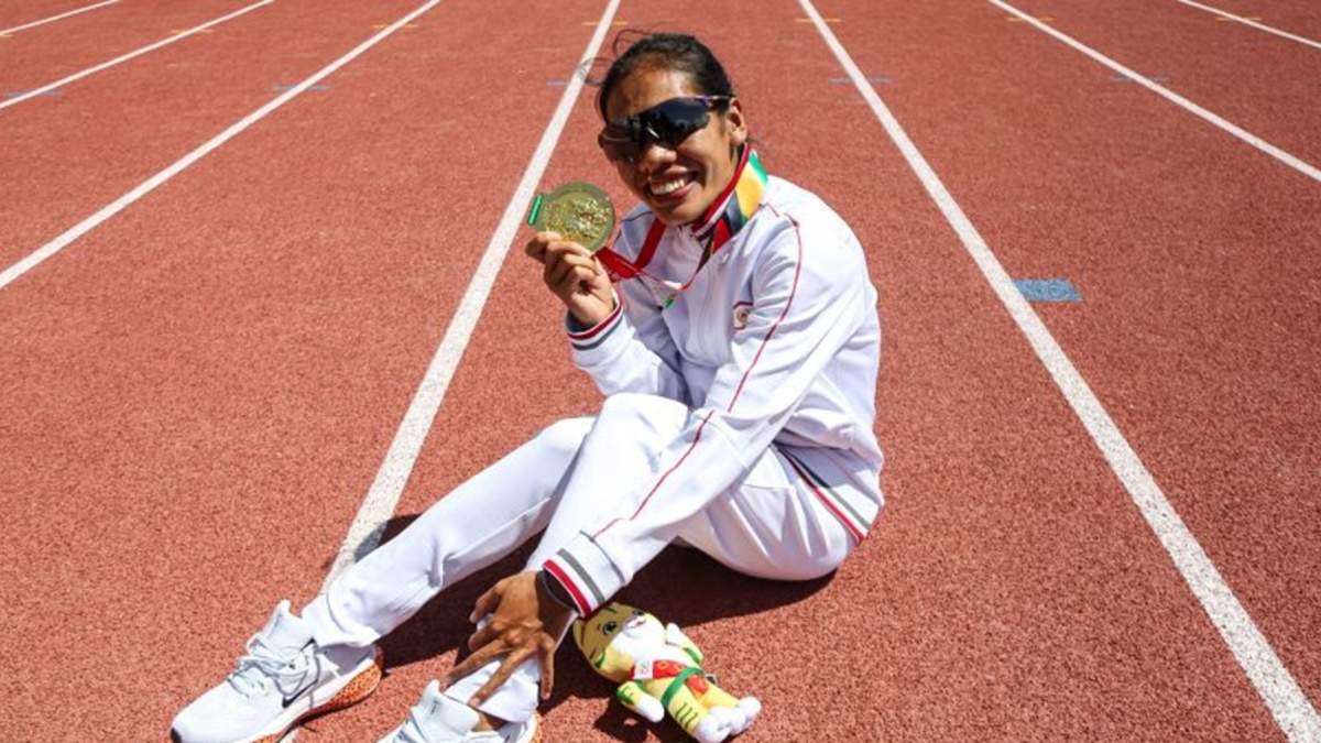 Tak Terbendung, Odekta Elvina Naibaho Cetak Hattrick Emas Maraton Putri di SEA Games 2025