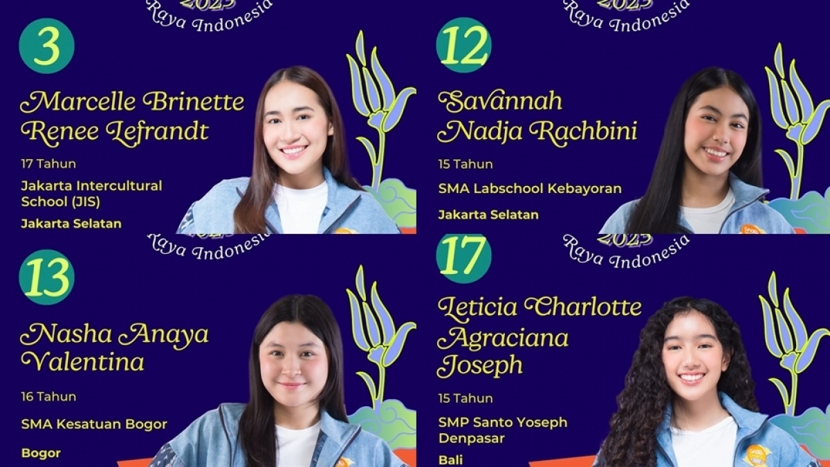 4 Anak Artis Terpilih Top 20 Gadis Sampul 2025, Ada yang Teruskan Jejak Ibu