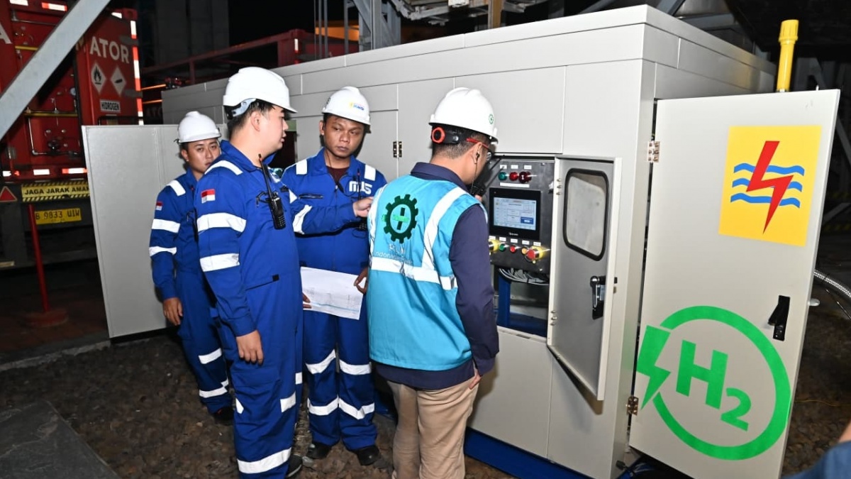 Cofiring Hidroden di Pembangkit Listrik Tenaga Diesel Gas Diuji Coba, Gimana Hasilnya?