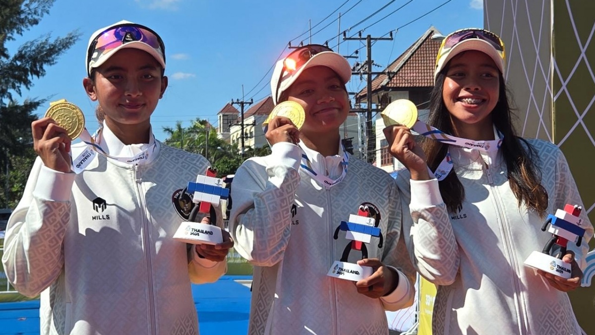 Dominasi Total! Timnas Triathlon Indonesia Borong 3 Emas di Hari Pembuka SEA Games 2025