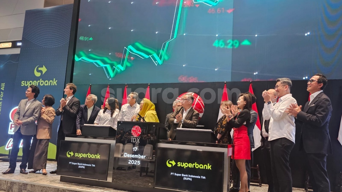Dana IPO Superbank Rp719 Miliar Masih Menganggur