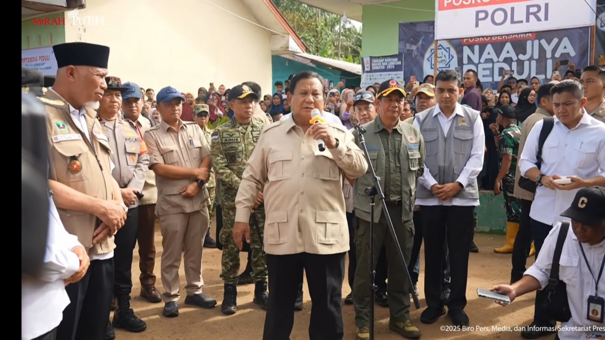 Prabowo Pastikan Hunian Tetap Dibangun, Korban Bencana Sumatra Dapat Huntara Lebih Dulu