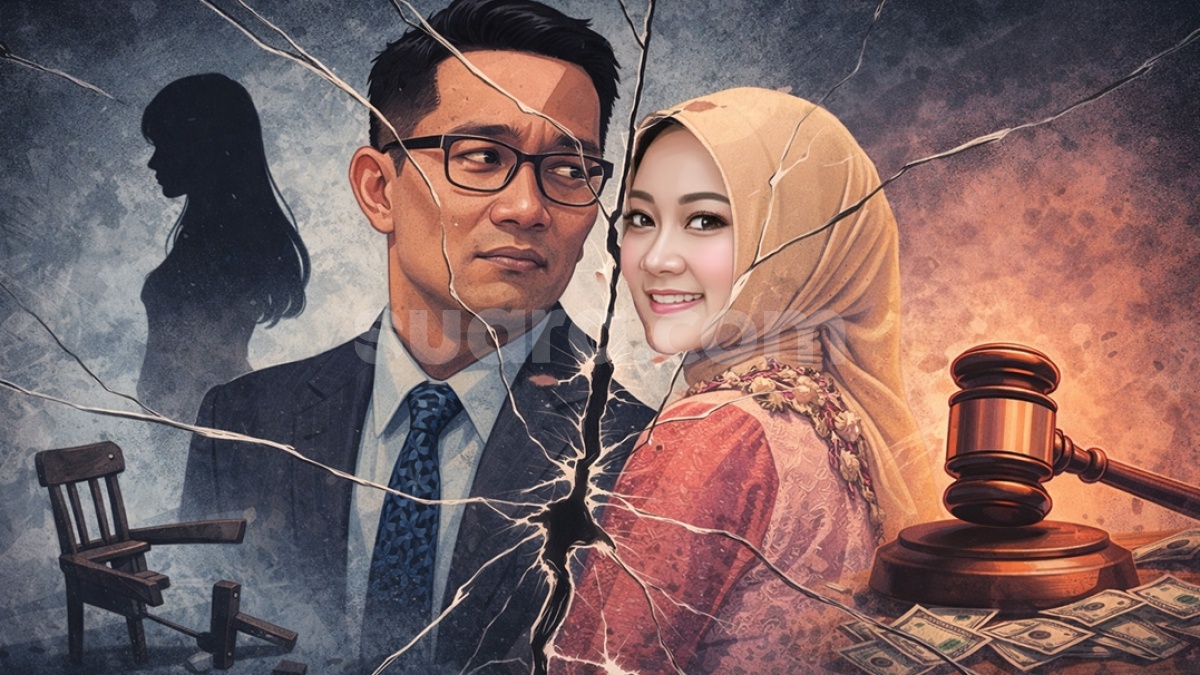Palu Hakim Diketuk, Ridwan Kamil dan Atalia Praratya Sah Bercerai