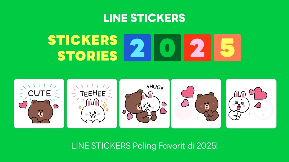 Tren Stiker LINE 2025: Emosi, Humor, dan Karya Lokal Jadi Raja Percakapan Digital