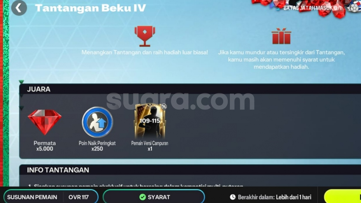24 Kode Redeem FC Mobile 4 Januari 2026, Klaim Hadiah Tahun Baru dan Ribuan Gems Gratis