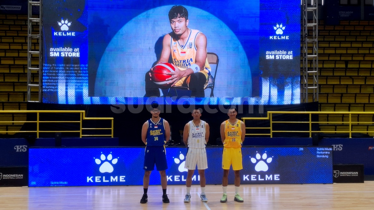 Siap Tempur di IBL 2026, Satria Muda Perkenalkan Tim dan Jersey Baru