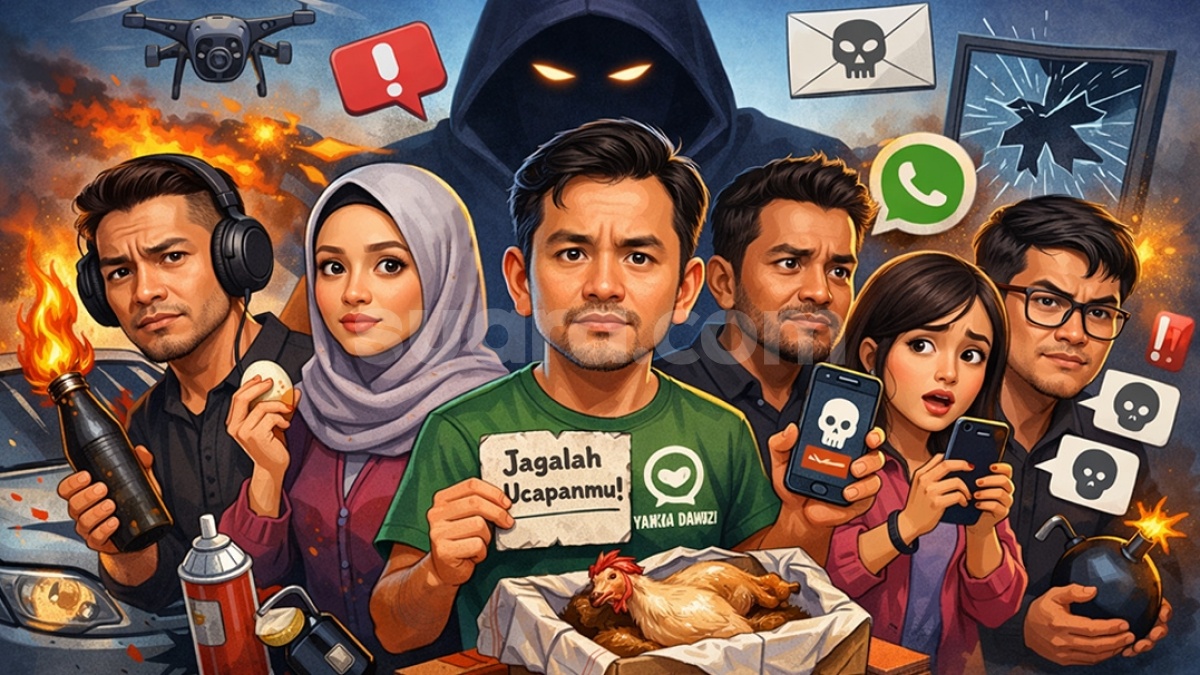 Molotov, Bangkai dan Sinyal Merah Demokrasi: Siapa di Balik Teror Berantai Pengkritik Pemerintah?