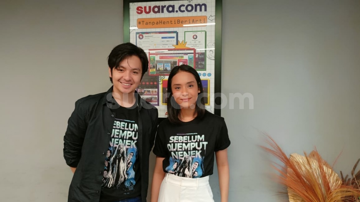 Sempat Merasa Tertekan, Wavi Zihan dan Angga Yunanda Curhat Sulitnya Main Film Horor Komedi